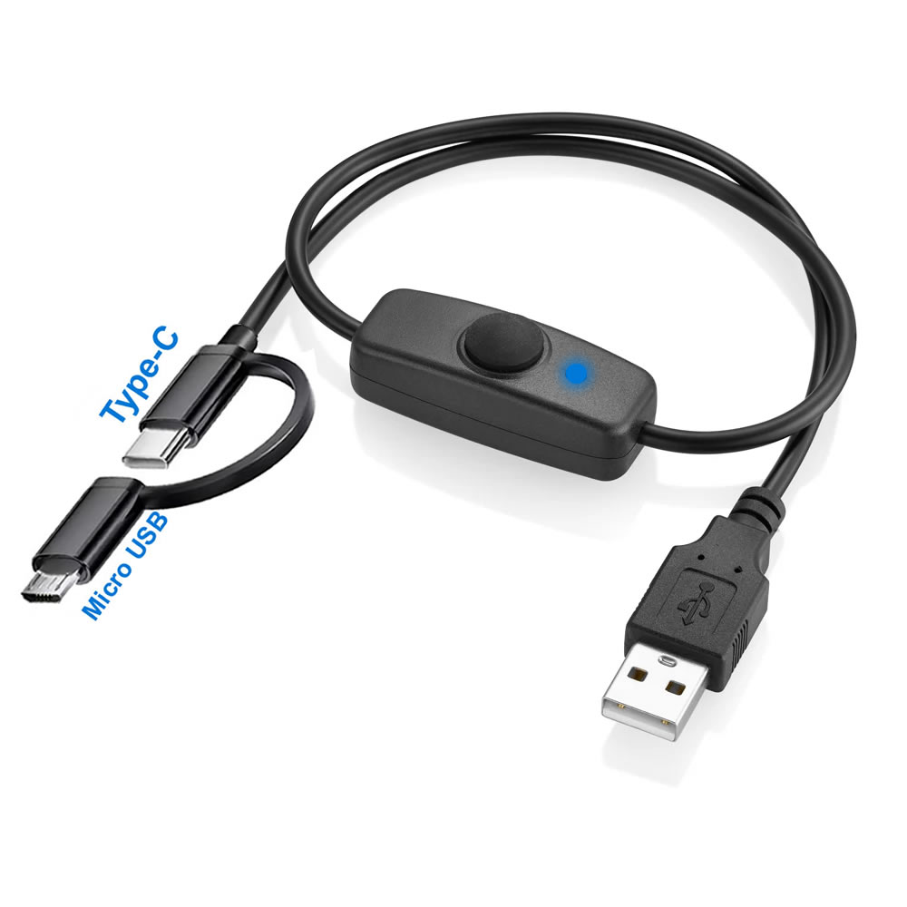 Desk Setup Led Strip - 2 in 1 Type C /