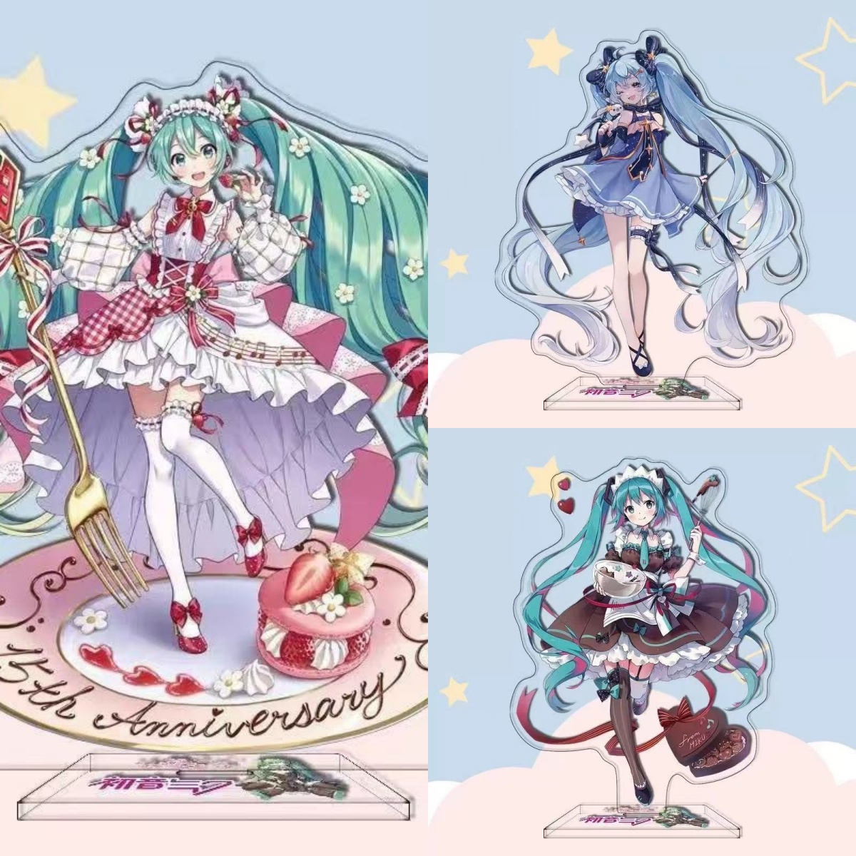Desk Setup Decor - Hatsune Miku Anime Character Acrylic Standee