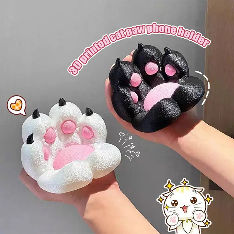 Desk Setup Decor - 1pc Creative Cat Claw Decoration Cute