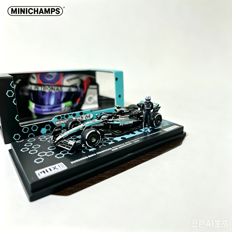 Desk Setup Decor - MINICHIAMPS 1:64 Malaysia MDX Exhibition F1