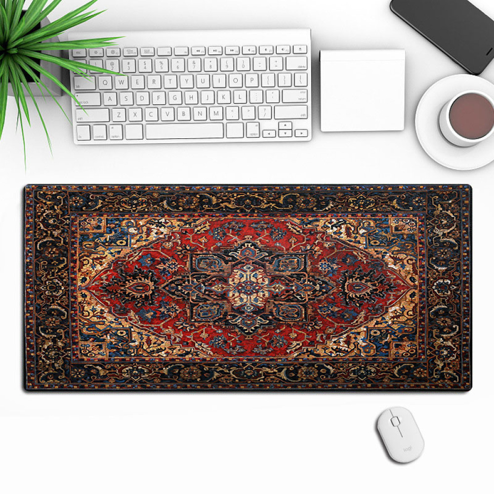 Desk Setup Designer - Large Mouse Pad Arabic Design Desk