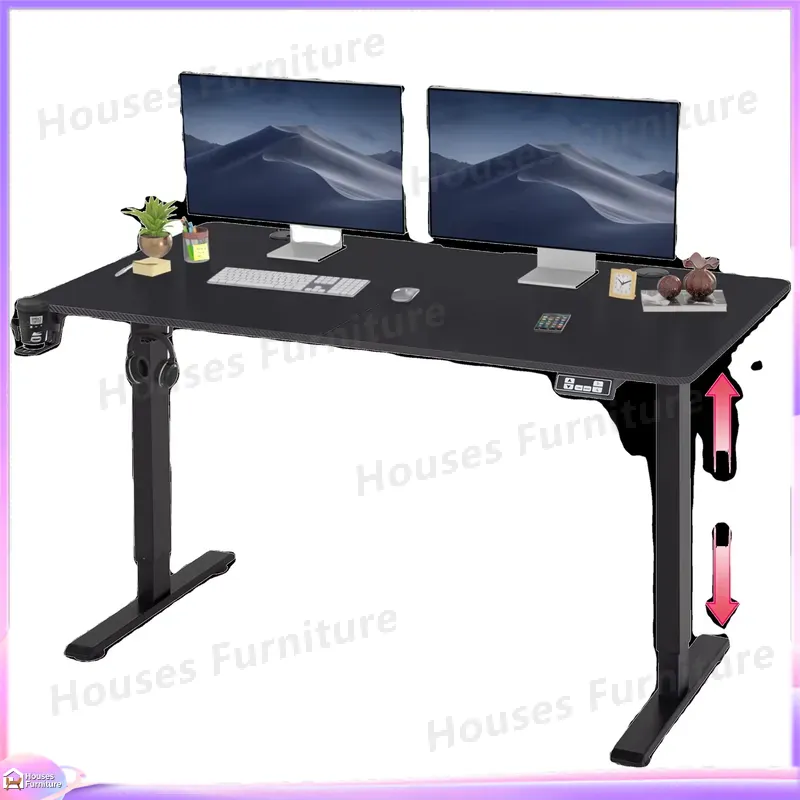 Desk Setup Designer - Large Gaming Computer Desk with RGB