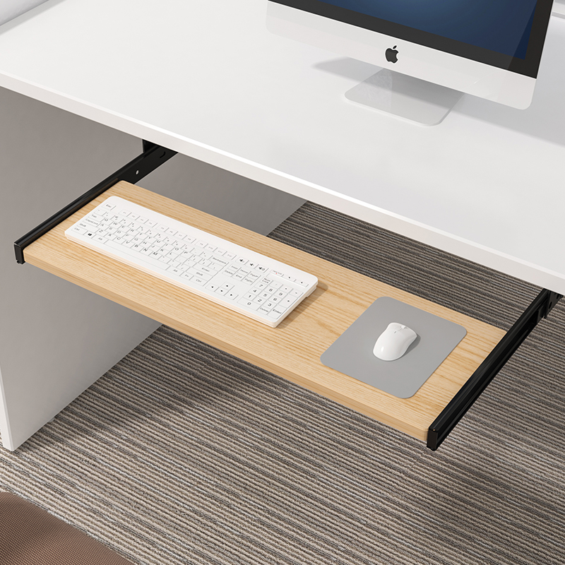 Wood Keyboard Tray Under Desk  - Desk Setup Living Room review and price