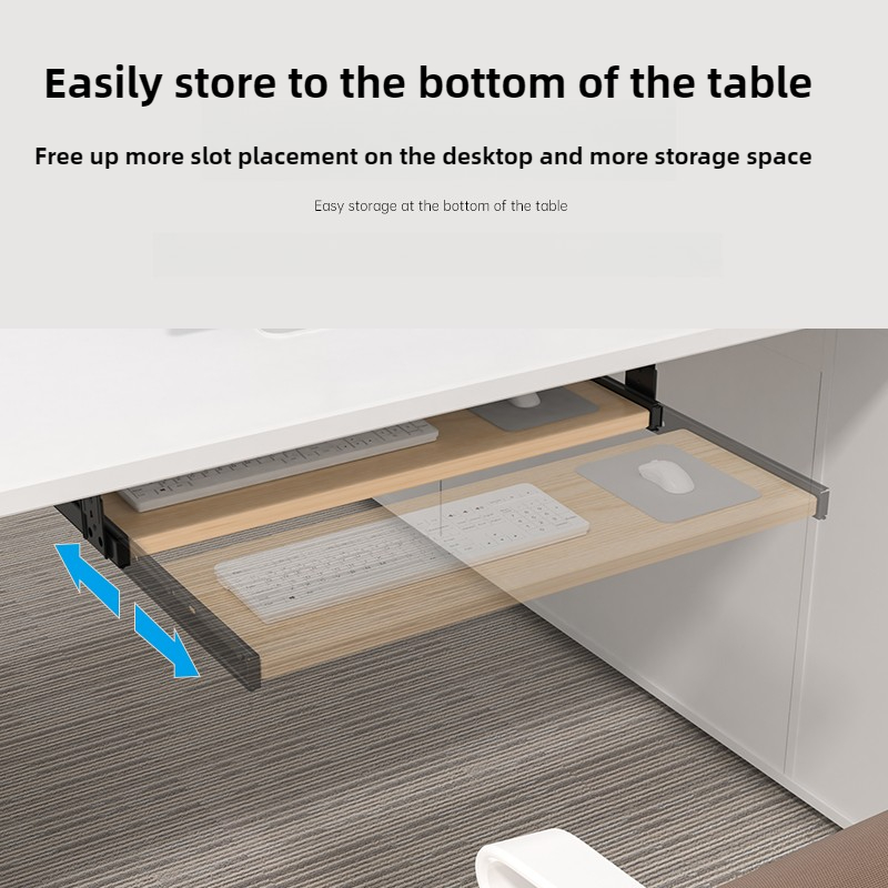 Wood Keyboard Tray Under Desk  - Desk Setup Living Room review and price