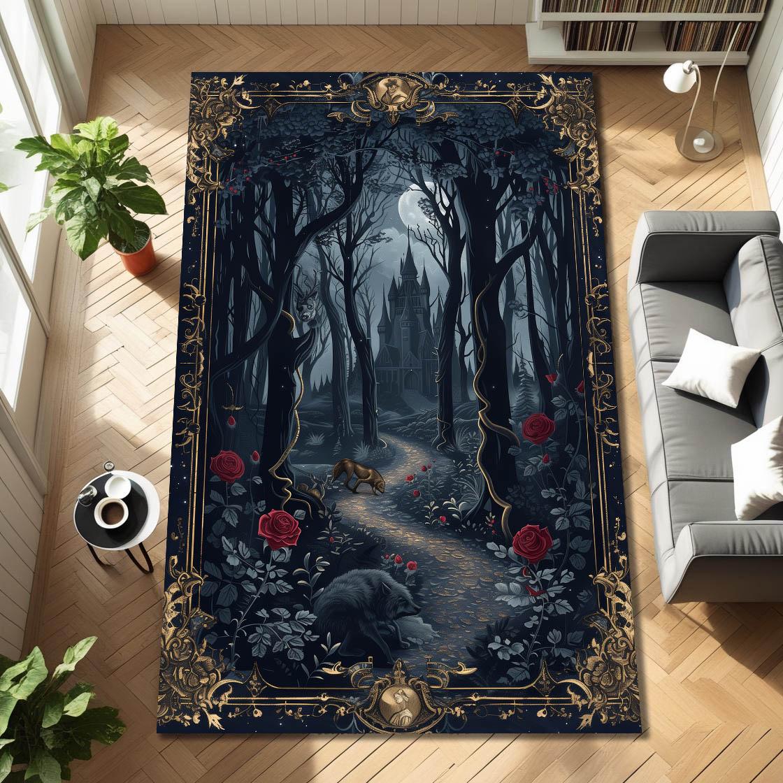 Dark Gothic Twisted Ornate Fra - Desk Setup Living Room review and price