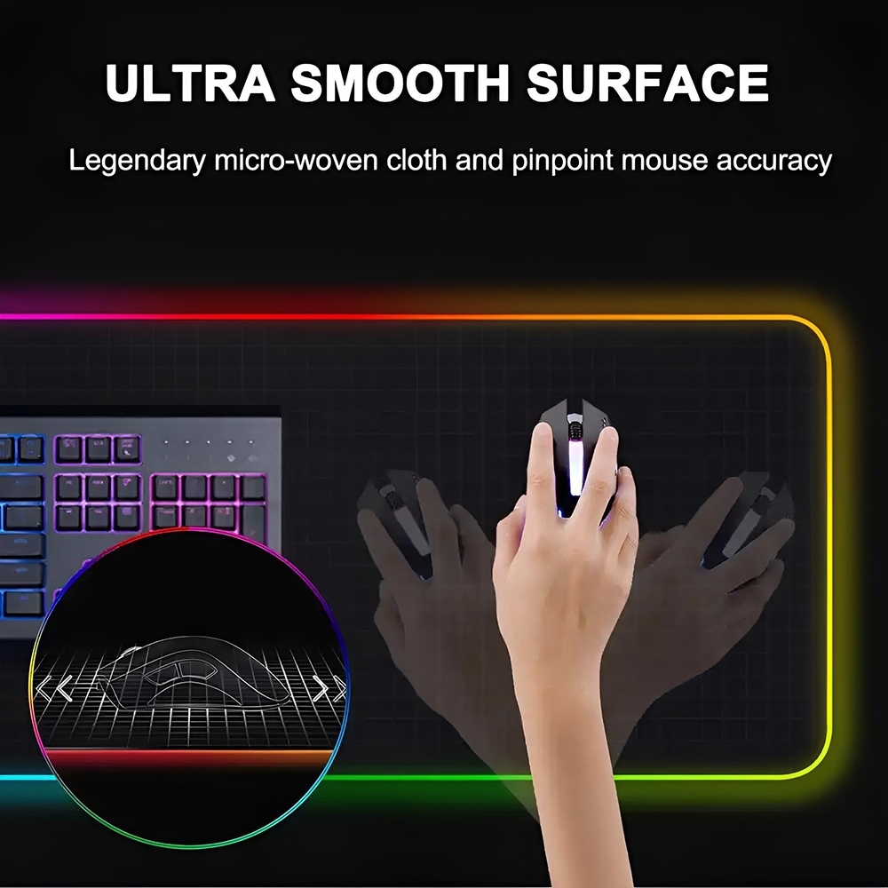 CORSAIR Comtuper Mouse Pad RGB - Desk Setup Rgb review and price