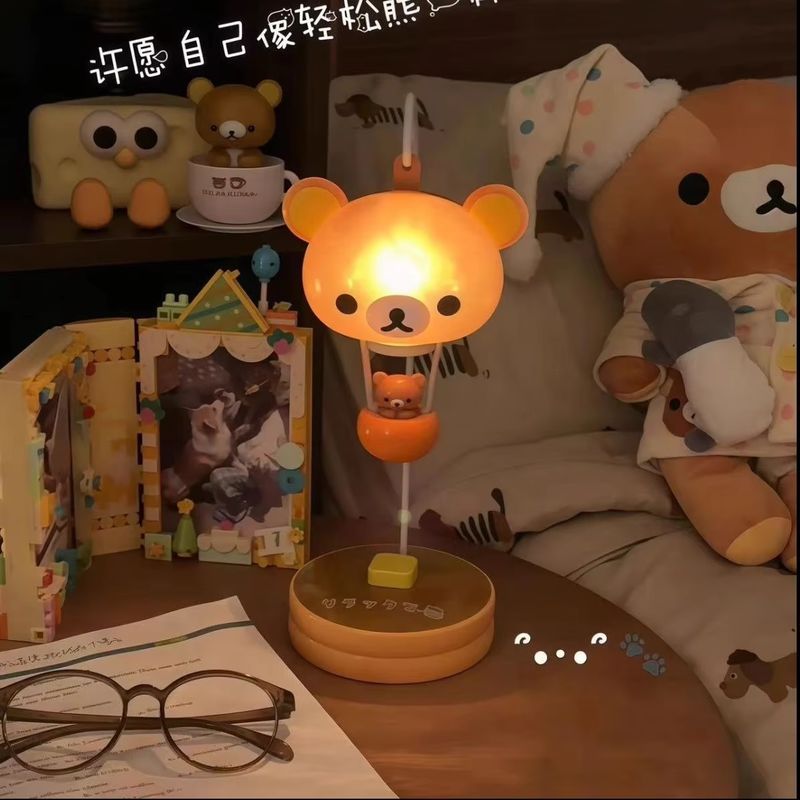 Rilakkuma Cute Bear Table Lamp - Desk Setup At Home review and price