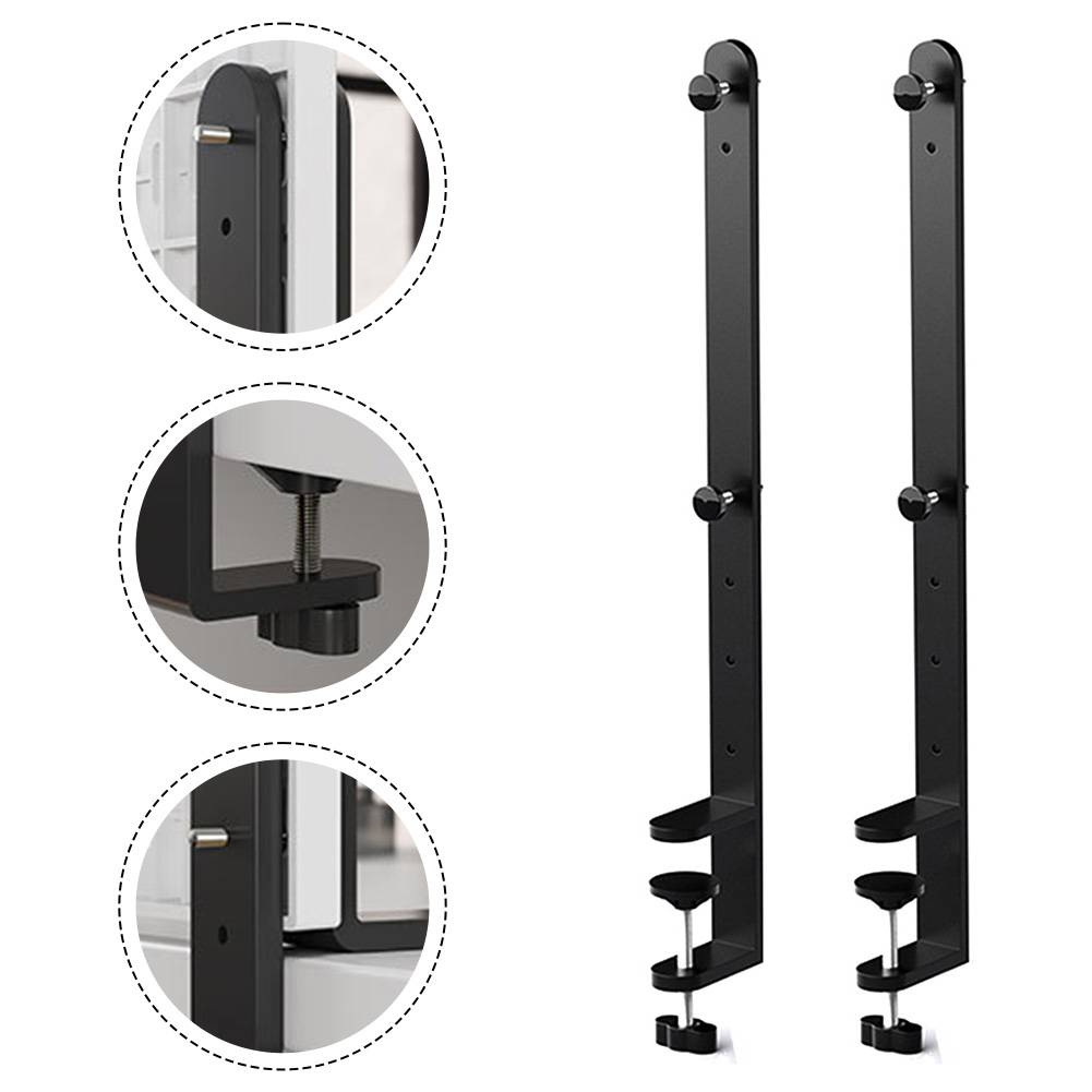2pcs Extended Desk Clamp Naill - Desk Setup Living Room review and price