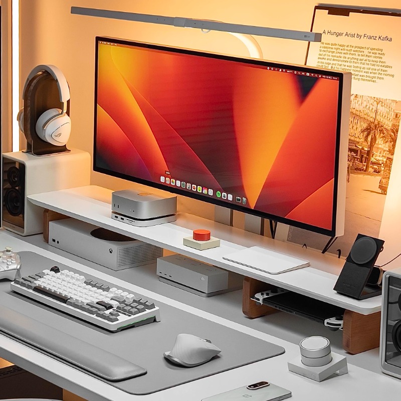 Modern Monitor Riser Stand Erg - Desk Setup For Laptop And Monitor review and price