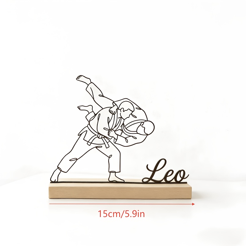 Custom Engraved Judo Martial A - Desk Setup Decor review and price