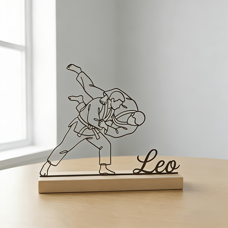 Custom Engraved Judo Martial A - Desk Setup Decor review and price