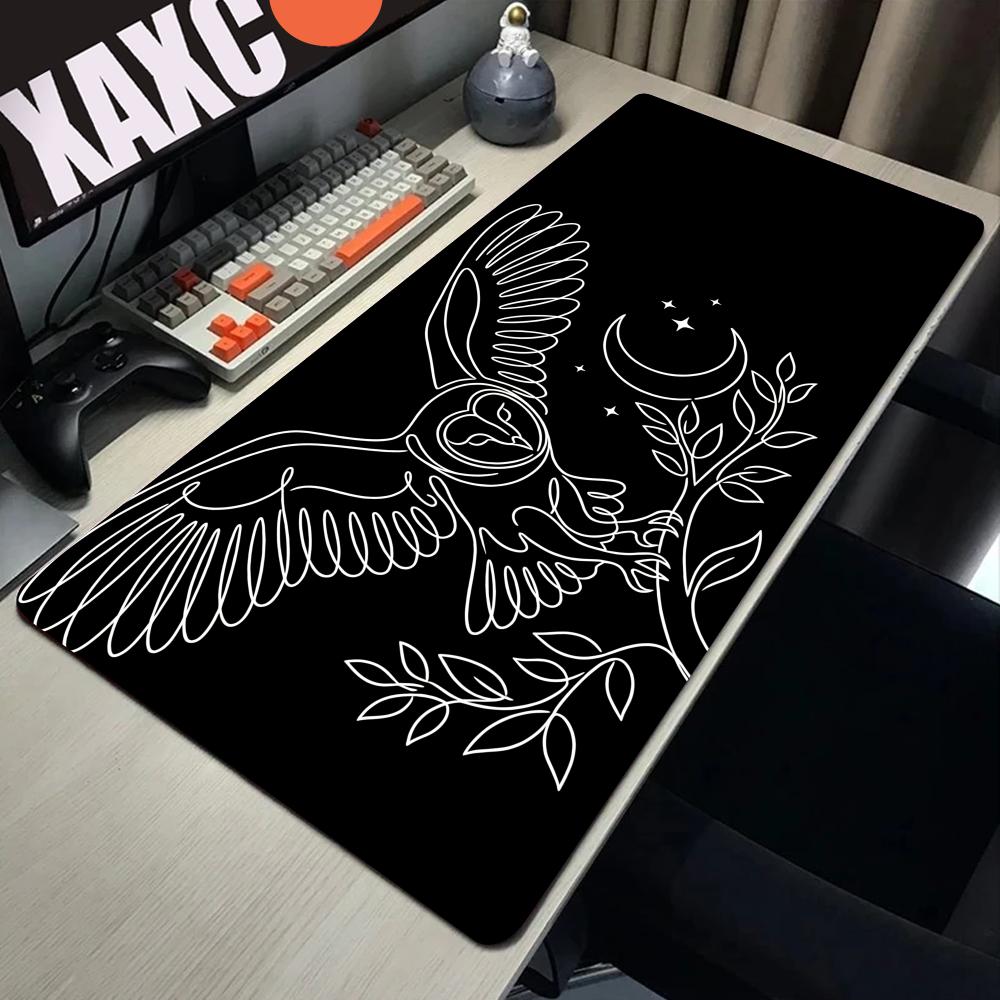 HYBXAXC Nocturnal Focus Owl Ru - Desk Setup For Productivity review and price
