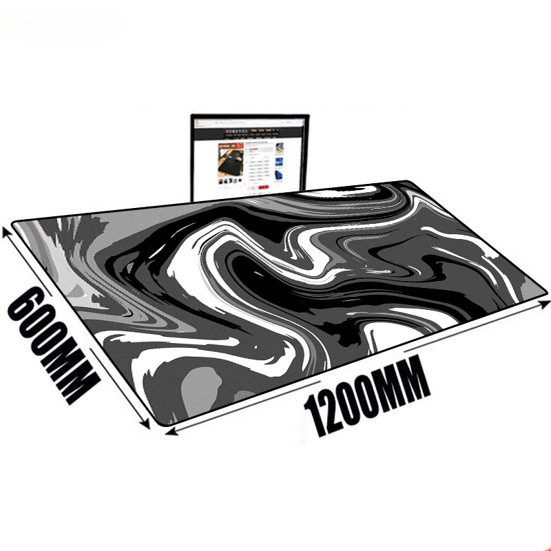 Large Mat Mouse Pad Fluid Art  - Desk Setup Gadgets review and price