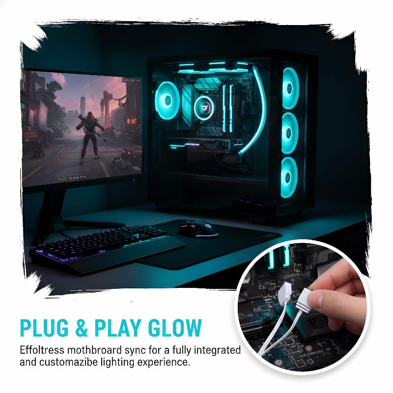 5V 3PIN ARGB Decorative Light  - Desk Setup Led Strip review and price
