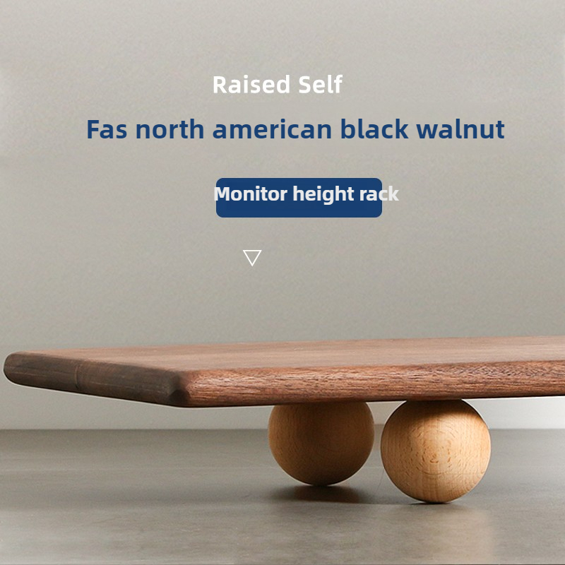 Natural Wood Desktop Riser Dua - Desk Setup Living Room review and price