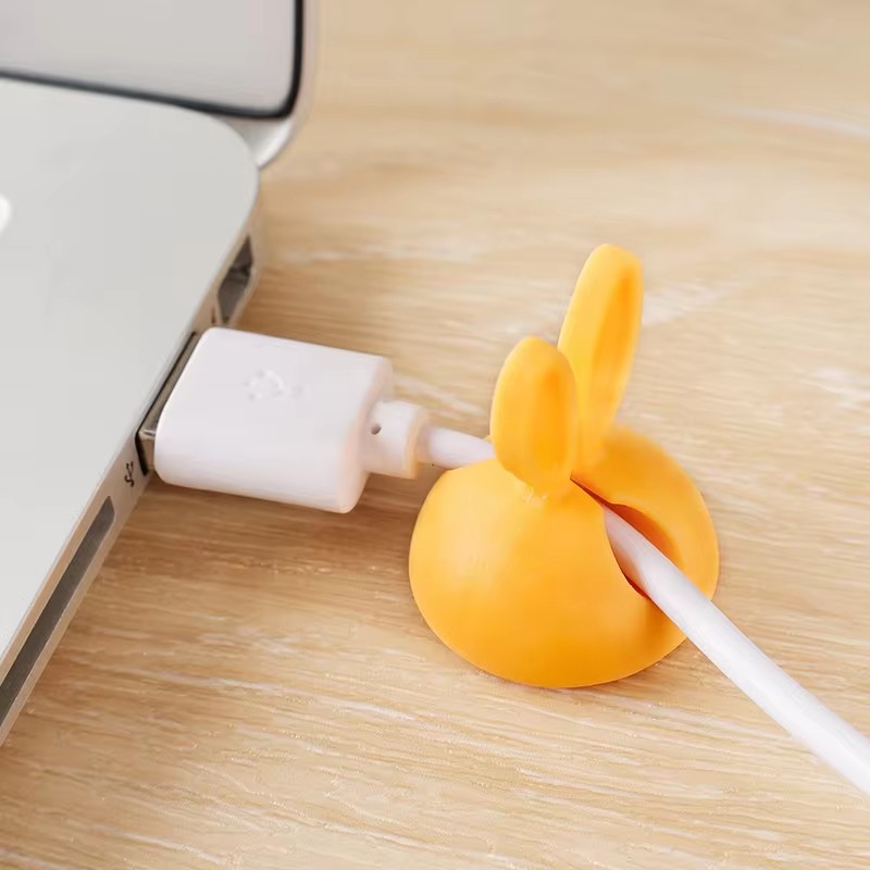 Cute Rabbit Ear Cable Manager  - Desk Setup Cable Management review and price