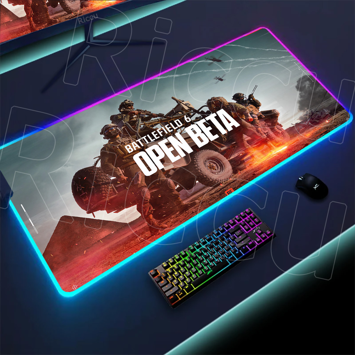 New Gamer Rgb Desk Mat Back Li - Desk Setup Rgb review and price