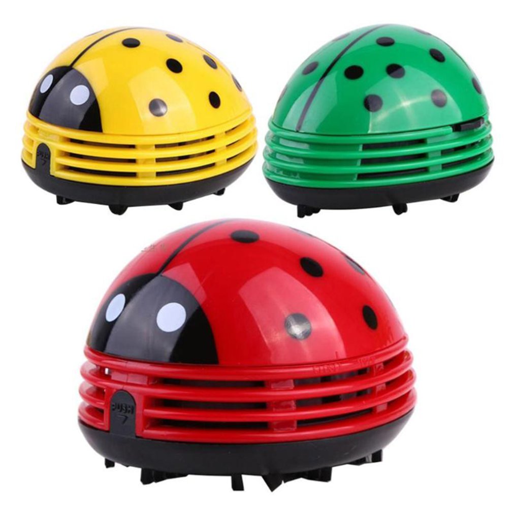 Cute Ladybug Desktop Vacuum Cl - Desk Setup At Home review and price