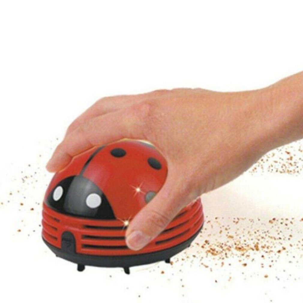 Cute Ladybug Desktop Vacuum Cl - Desk Setup At Home review and price