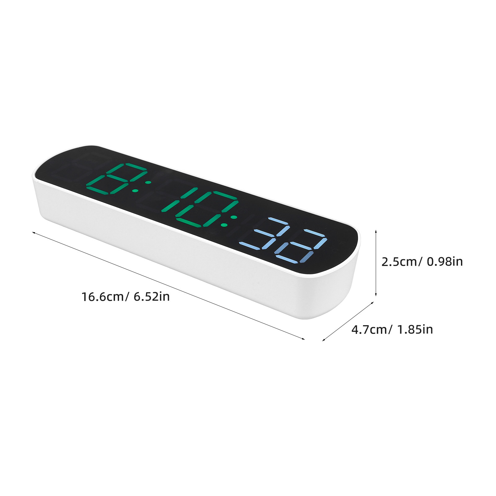 LED Digital Alarm Clock Compac - Desk Setup Living Room review and price