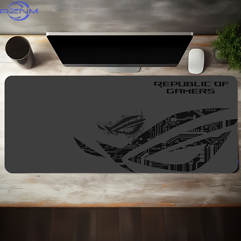 1pc Large Gaming Mouse Pad ROG - Desk Setup Gadgets review and price
