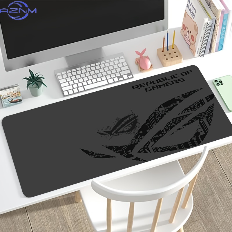 1pc Large Gaming Mouse Pad ROG - Desk Setup Gadgets review and price
