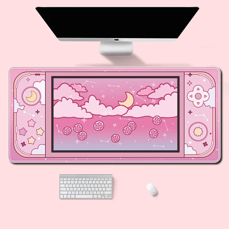 Moon and Stars Large Desk Mat  - Desk Setup Gadgets review and price