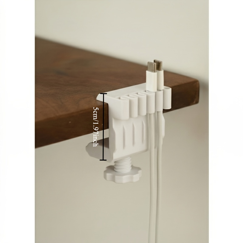 3 desktop cable manager clips  - Desk Setup Cable Management review and price