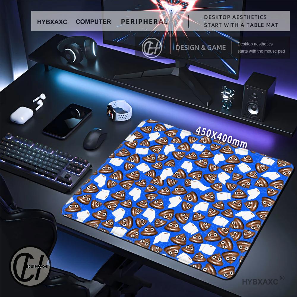 HYBXAXC Poop Emoji Pattern Sma - Desk Setup Emoji review and price