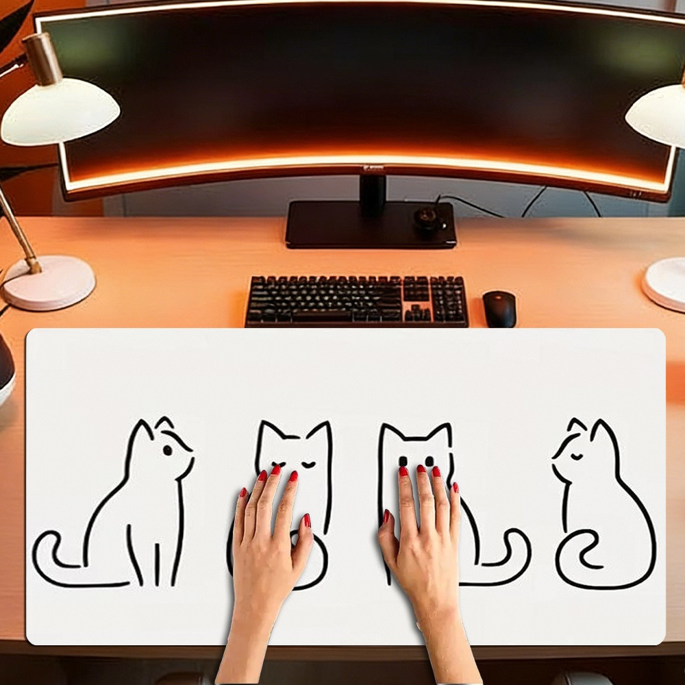 The quirky cats design mouse p - Desk Setup Designer review and price