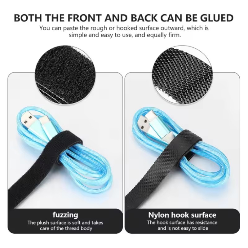 1/5M Cable Organizer Cable Man - Desk Setup Cable Management review and price