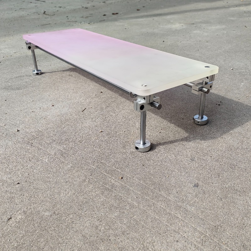 ‌Aesthetic Pink Gradient Acryl - Desk Setup For Laptop And Monitor review and price