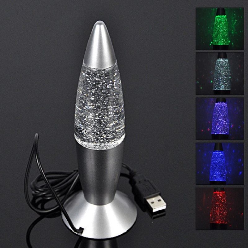 LED Rocket Lamp USB Color Chan - Desk Setup Rgb review and price