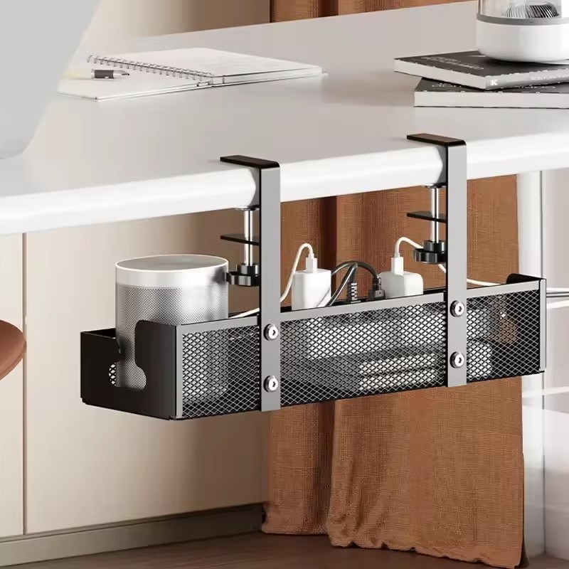 Desk Cord Storage rack No Dril - Desk Setup Living Room review and price