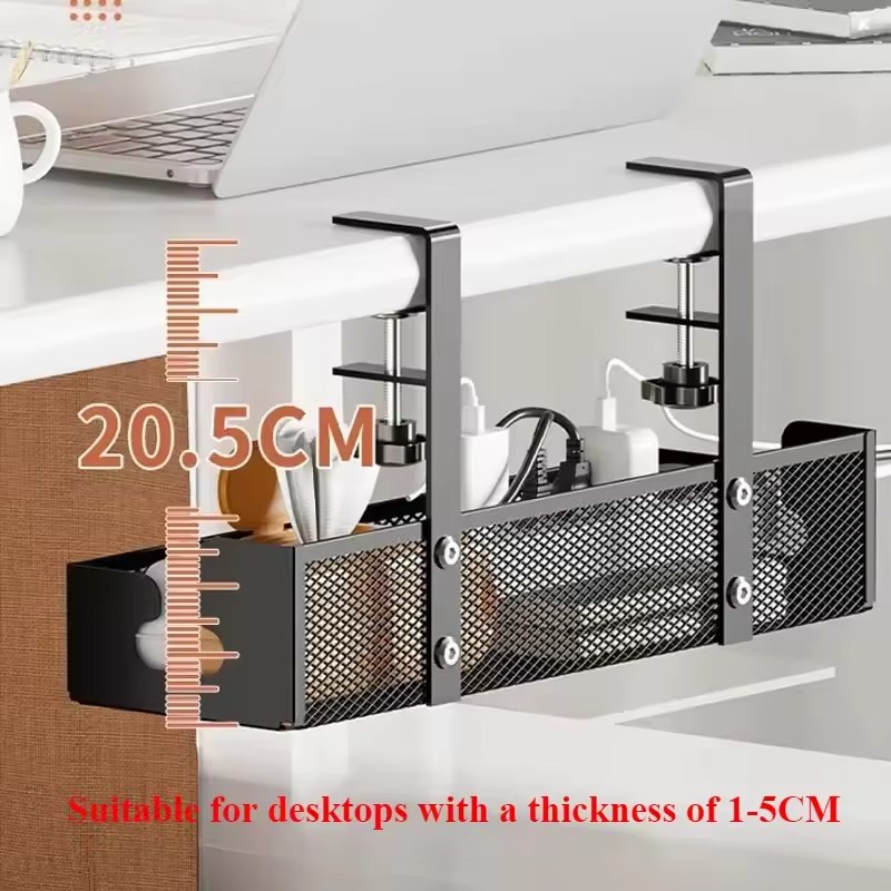Desk Cord Storage rack No Dril - Desk Setup Living Room review and price