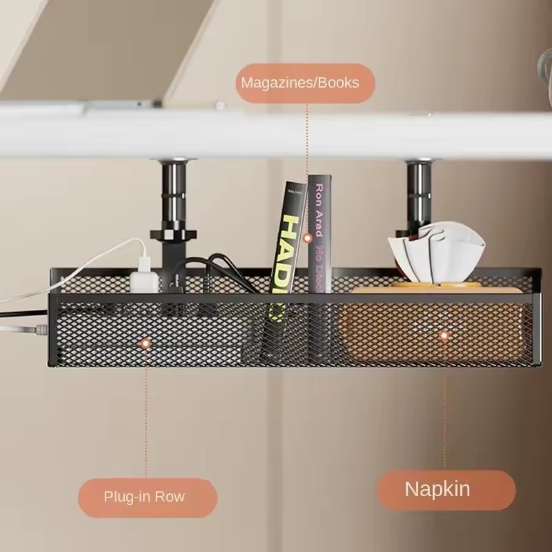 Desk Cord Storage rack No Dril - Desk Setup Living Room review and price