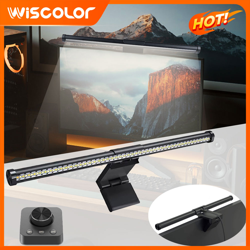 Setup Dimmable Light Bar Monit - Desk Setup Gadgets review and price