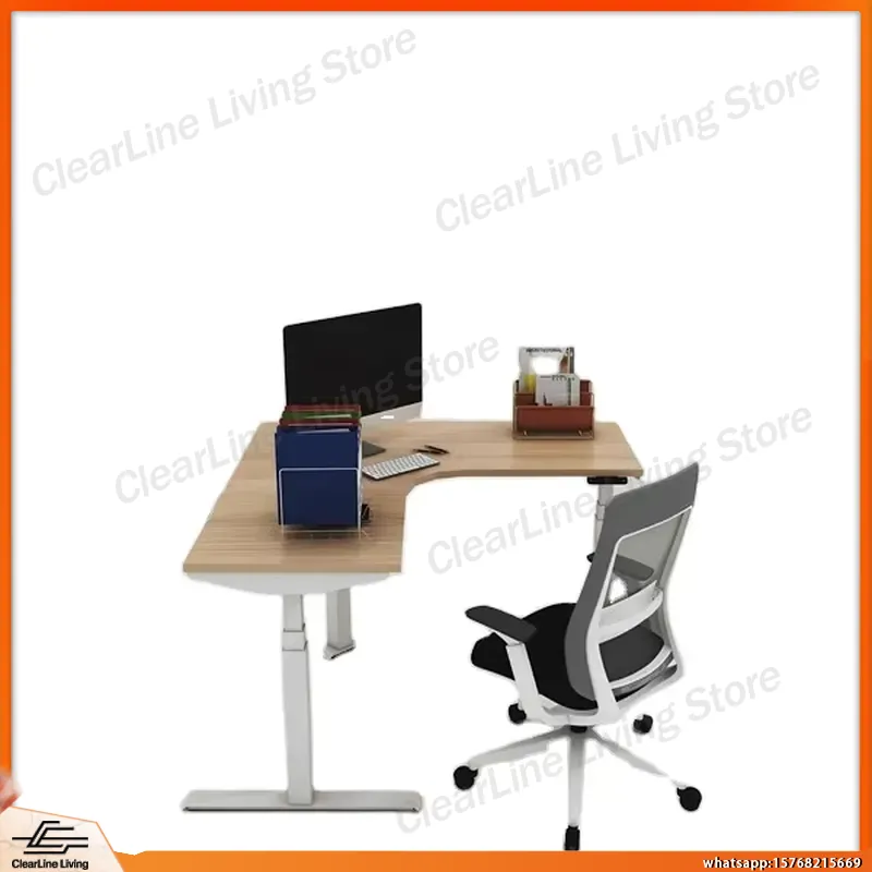 L Shaped Electric Height Adjus - Desk Setup Designer review and price