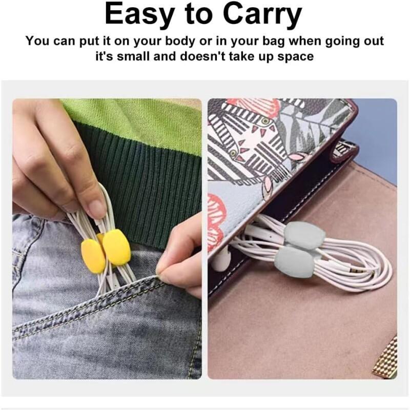 5/30Pcs Silicone Cable Organiz - Desk Setup Cable Management review and price