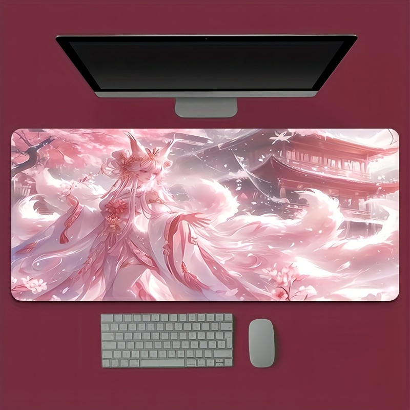 Anime Fox Girl Desk Mat, Exten - Desk Setup Designer review and price