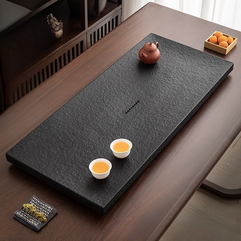 Natural Black Stone Tea Tray,  - Desk Setup At Home review and price