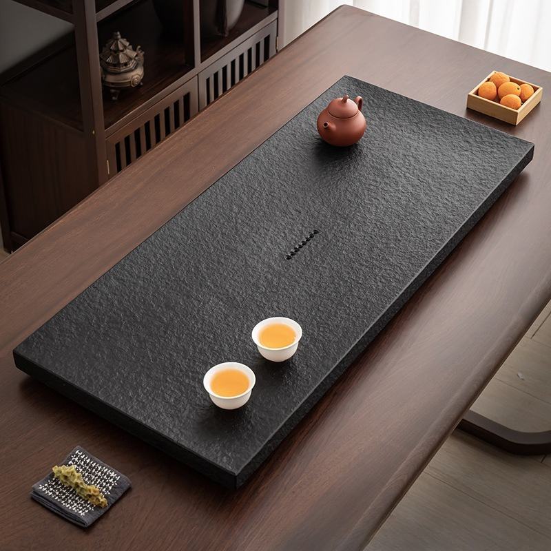 Natural Black Stone Tea Tray,  - Desk Setup At Home review and price