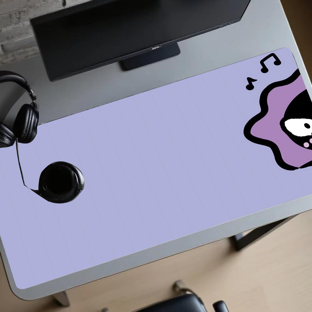 Playmat Cute Purple Expression - Desk Setup Gadgets review and price