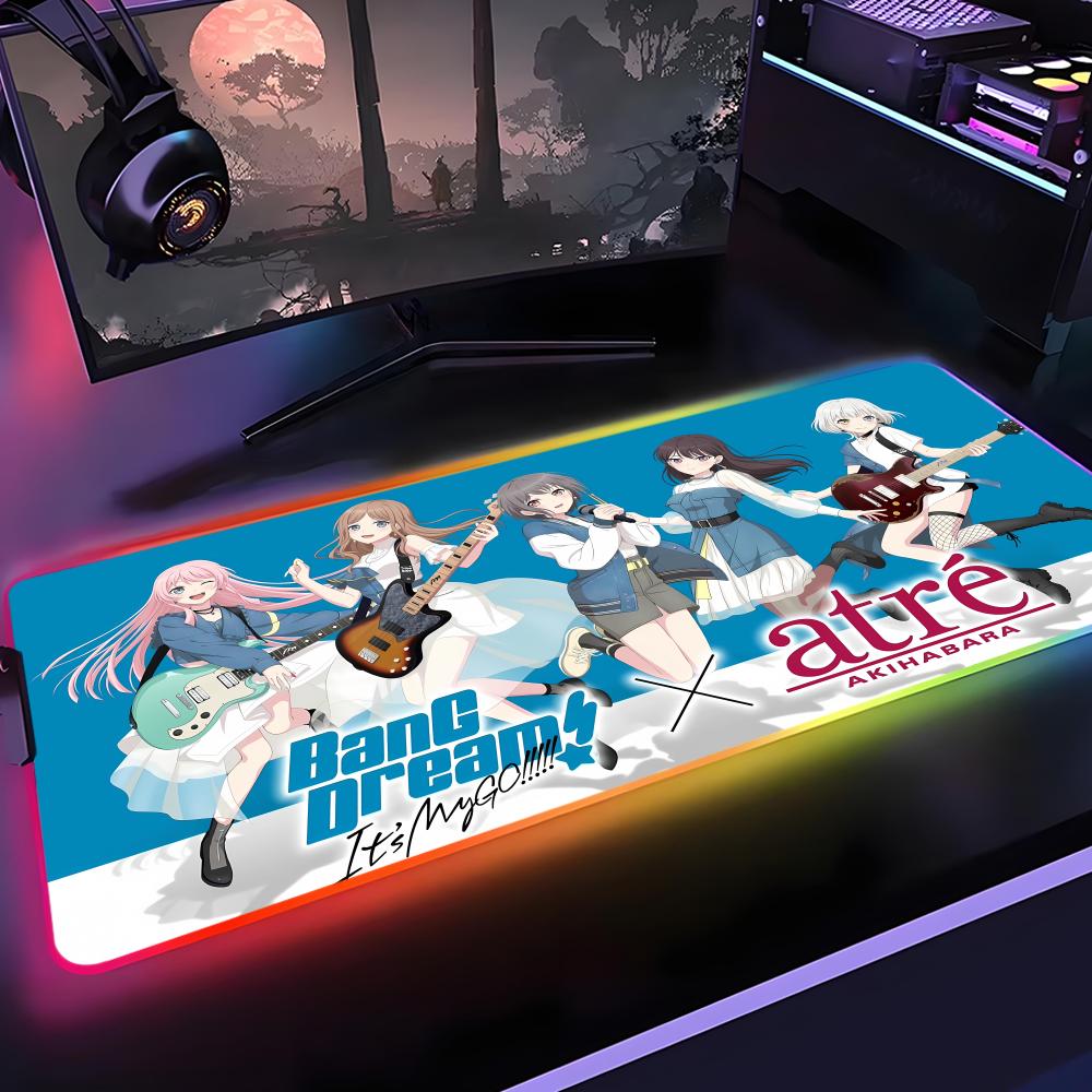 Bang Dream It's MyGO Mouse Pad - Desk Setup Rgb review and price