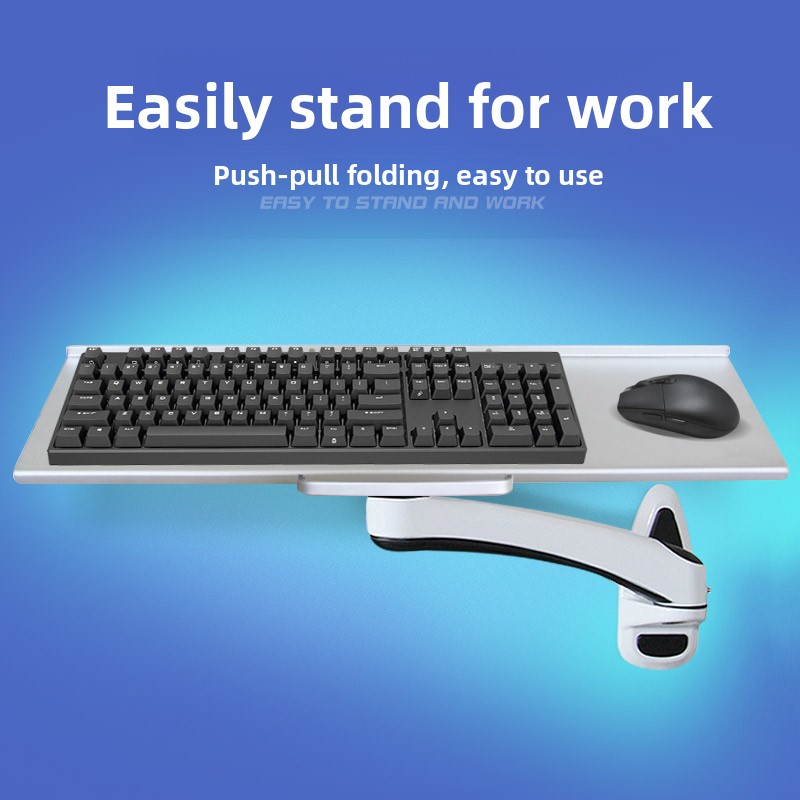 Industrial Wall Mounted Keyboa - Desk Setup Living Room review and price