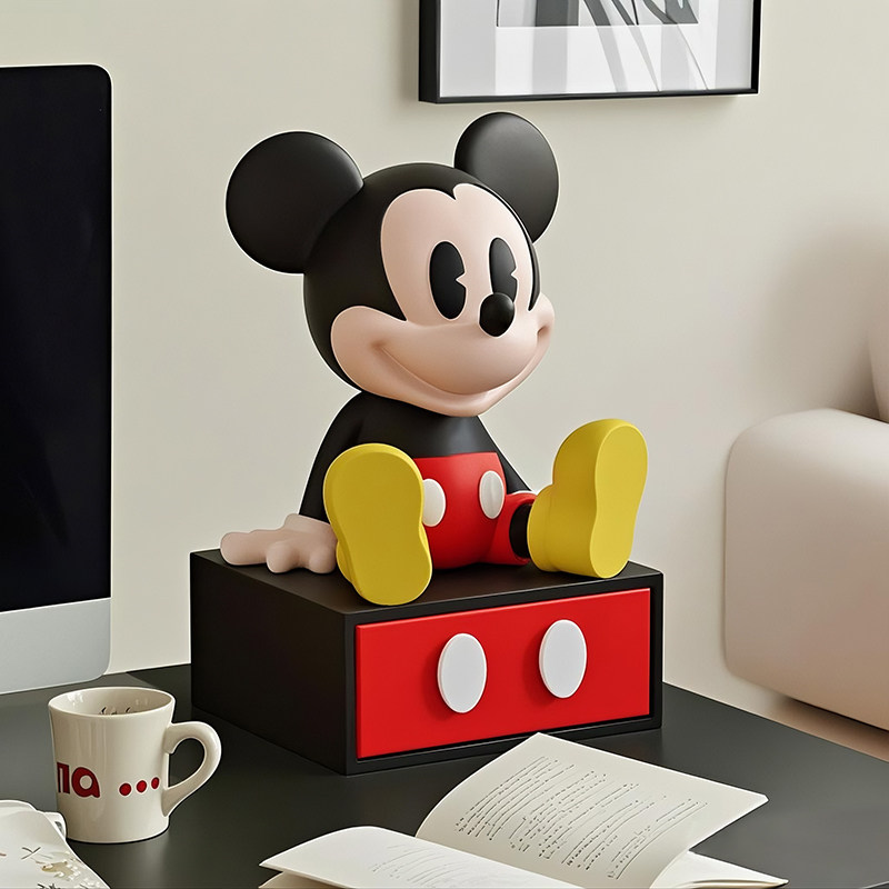 Cute Mouse Drawer Storage Box  - Desk Setup At Home review and price