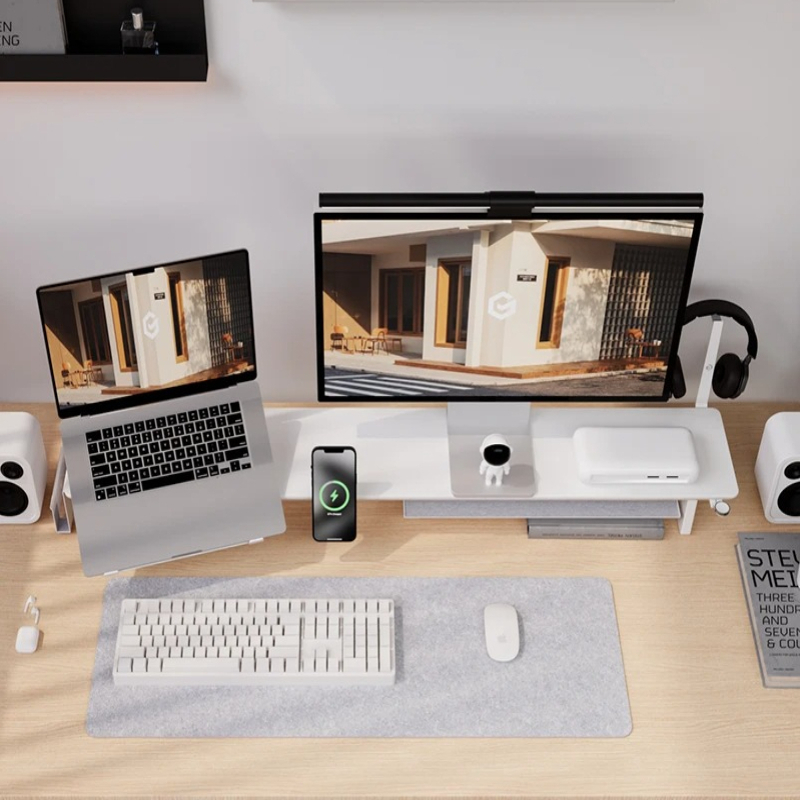 ‌ZORKMOU Z3 Modular Monitor St - Desk Setup Living Room review and price
