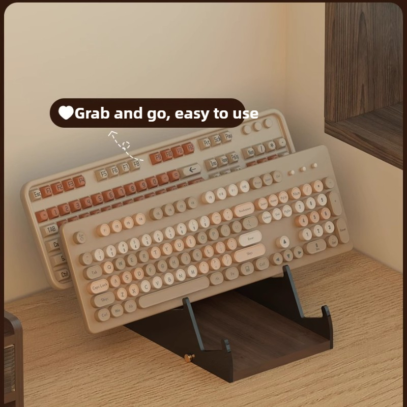 Acrylic Floating Keyboard Stan - Desk Setup Living Room review and price