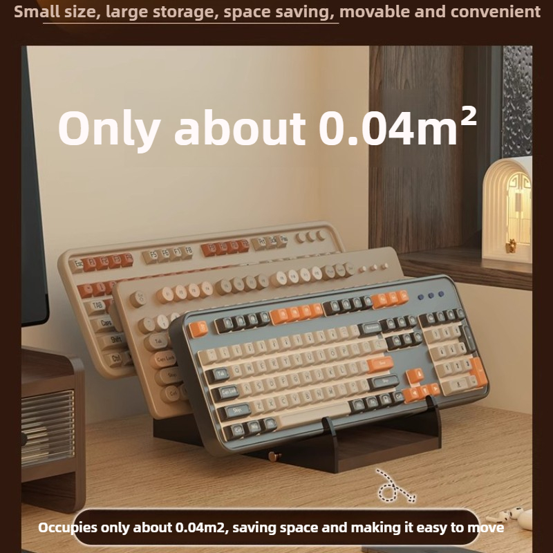 Acrylic Floating Keyboard Stan - Desk Setup Living Room review and price