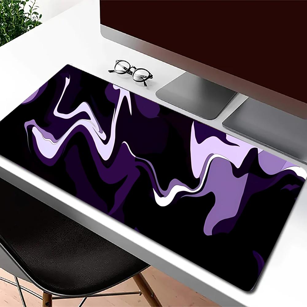 Playmat Purple Black Fluid Mou - Desk Setup Gadgets review and price